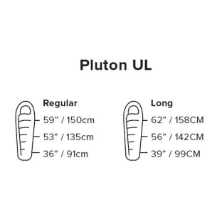 PLUTON UL 40 / 0°| Sac de couchage - duvet