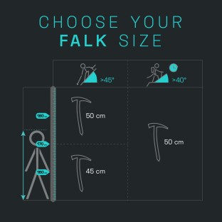 FALK ICE AXE | PIOLET - ALPINSIME