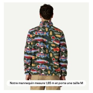 M'S LW SYNCH SNAP-T P/O | Pullover - Homme - Polaire